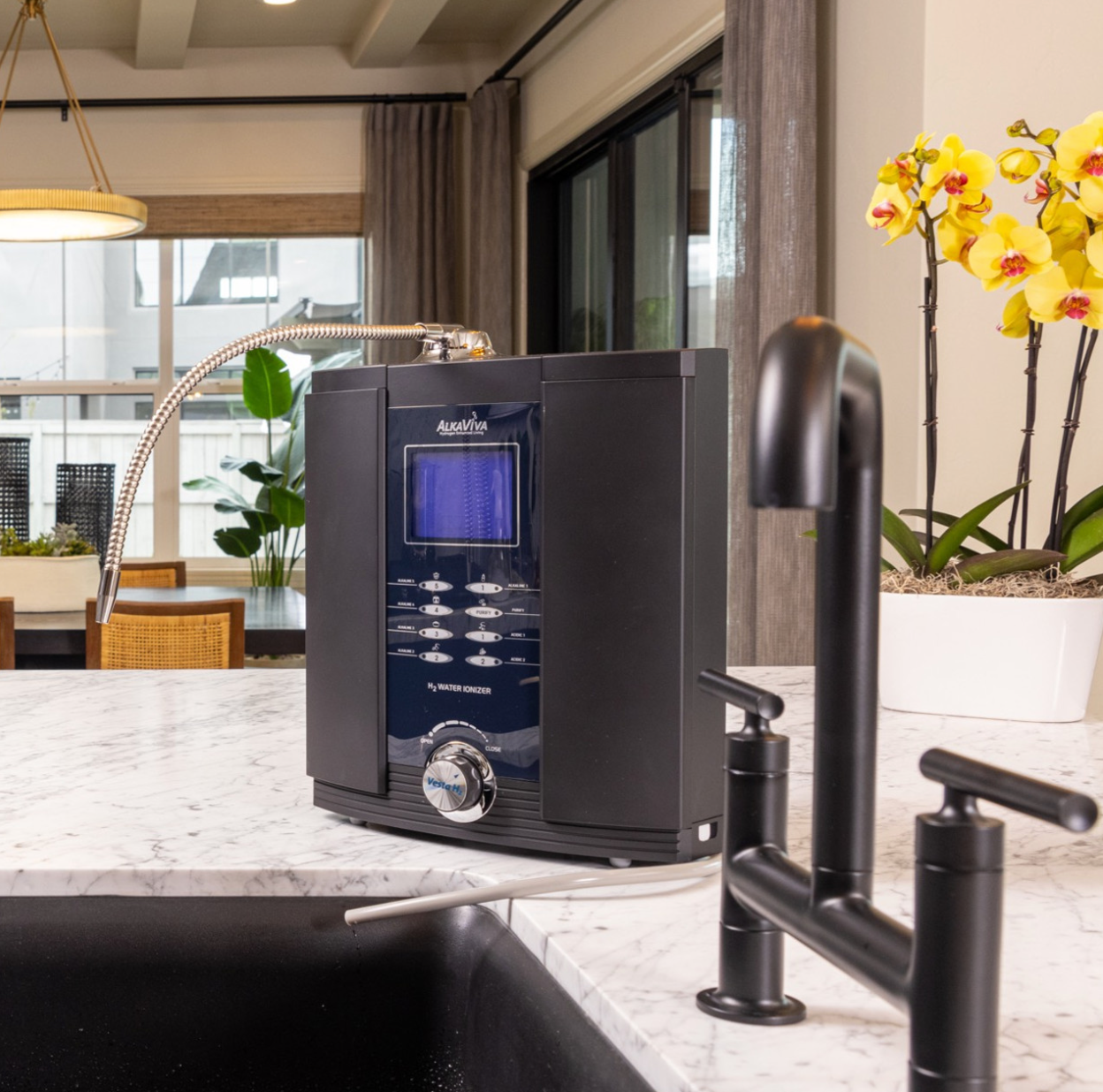 Vesta H2 Alkaline Water Ionizer with hydrogen filter