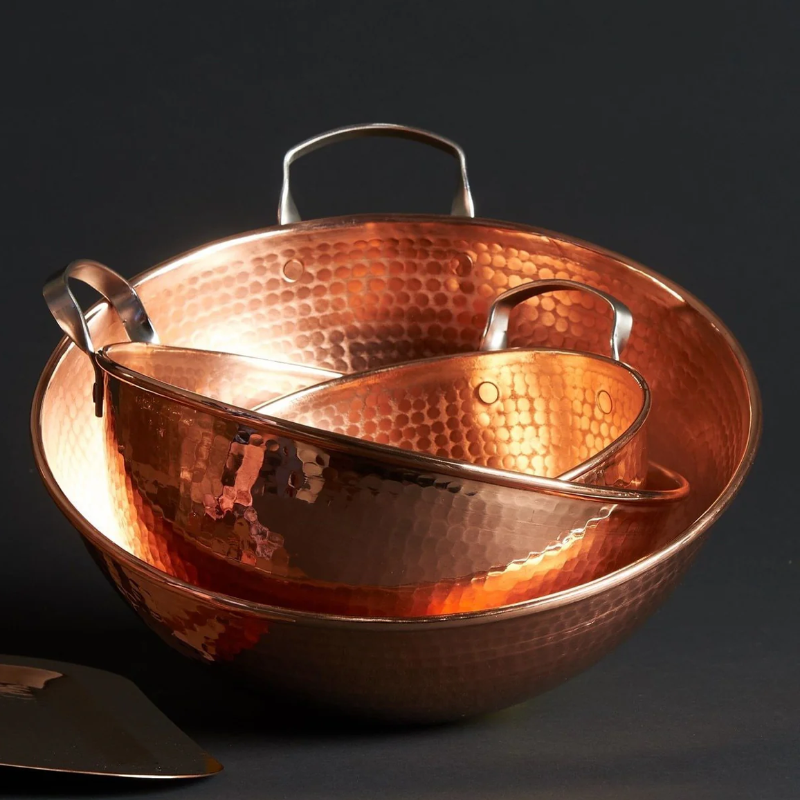 Copper Mixing Bowls
