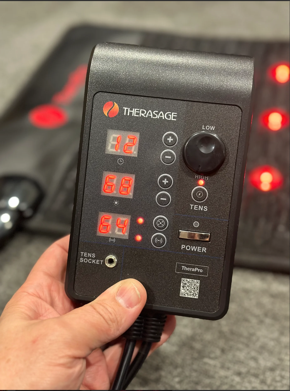 TheraPro PEMF Infrared / Red Light Pad- regular