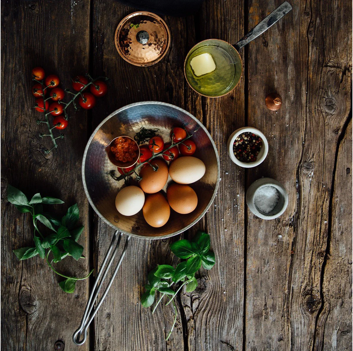 Copper Skillets