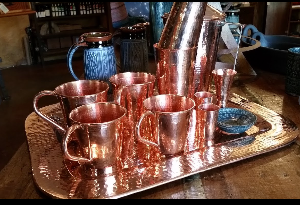 Solid Copper Mule Mug