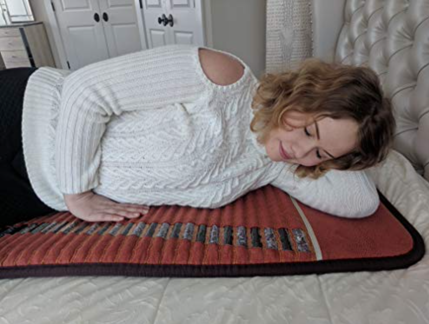 MediCrystal Amethyst Tourmaline FIR Magnetic V Mat