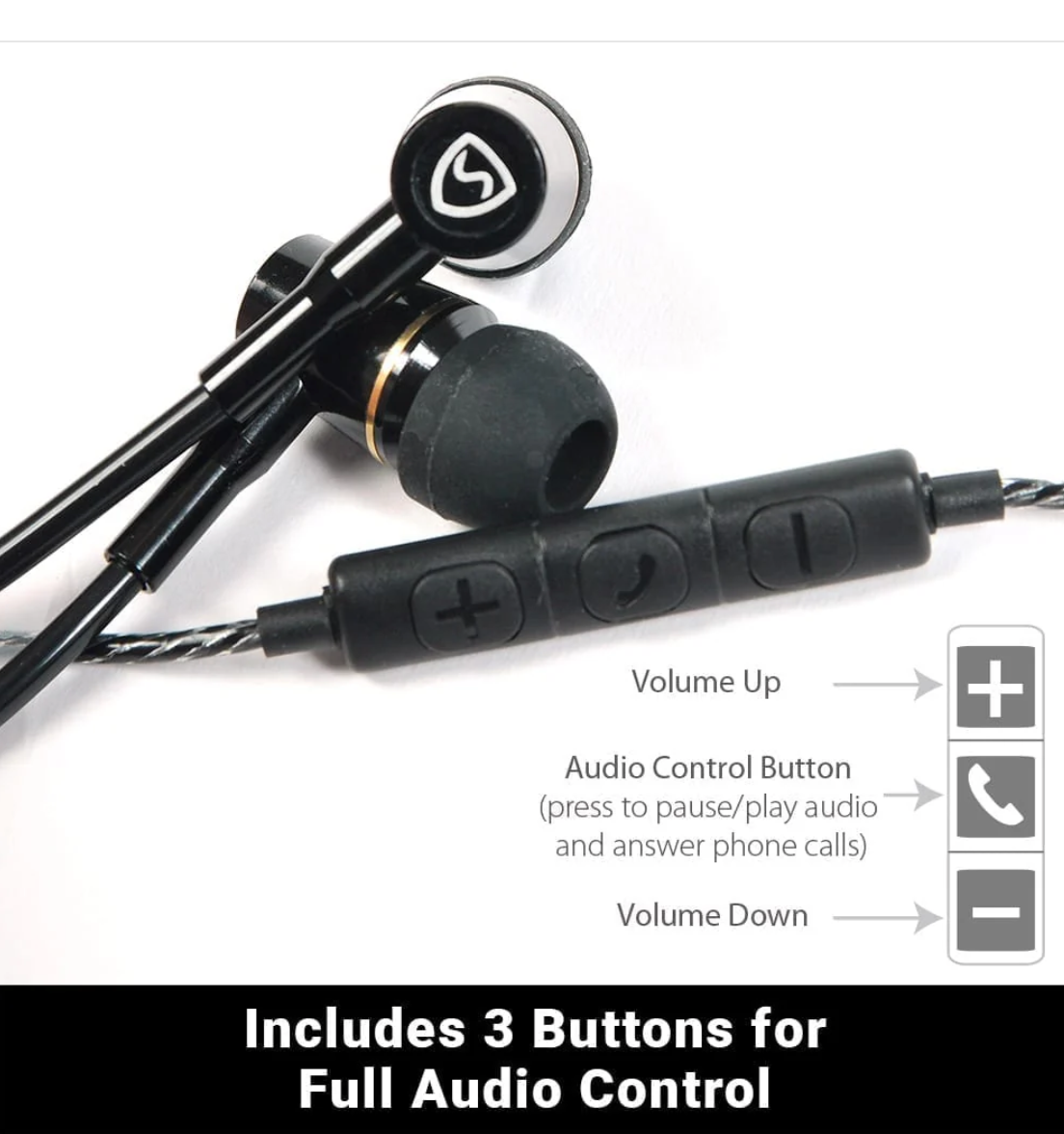 SYB Air Tube Headset EMF-Free Headphones