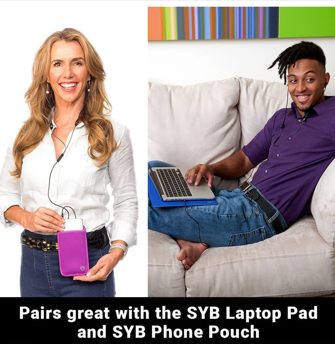 SYB Air Tube Headset EMF-Free Headphones