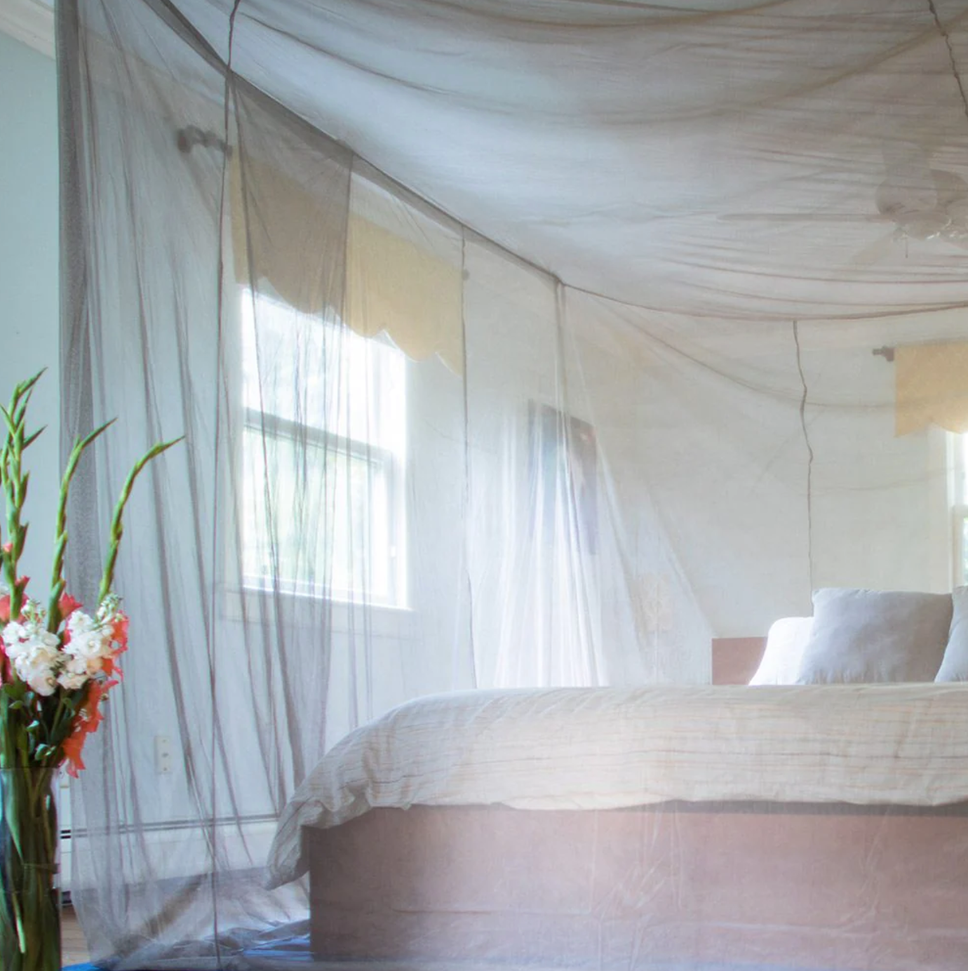 Faraday Bed Canopy EMF Protection