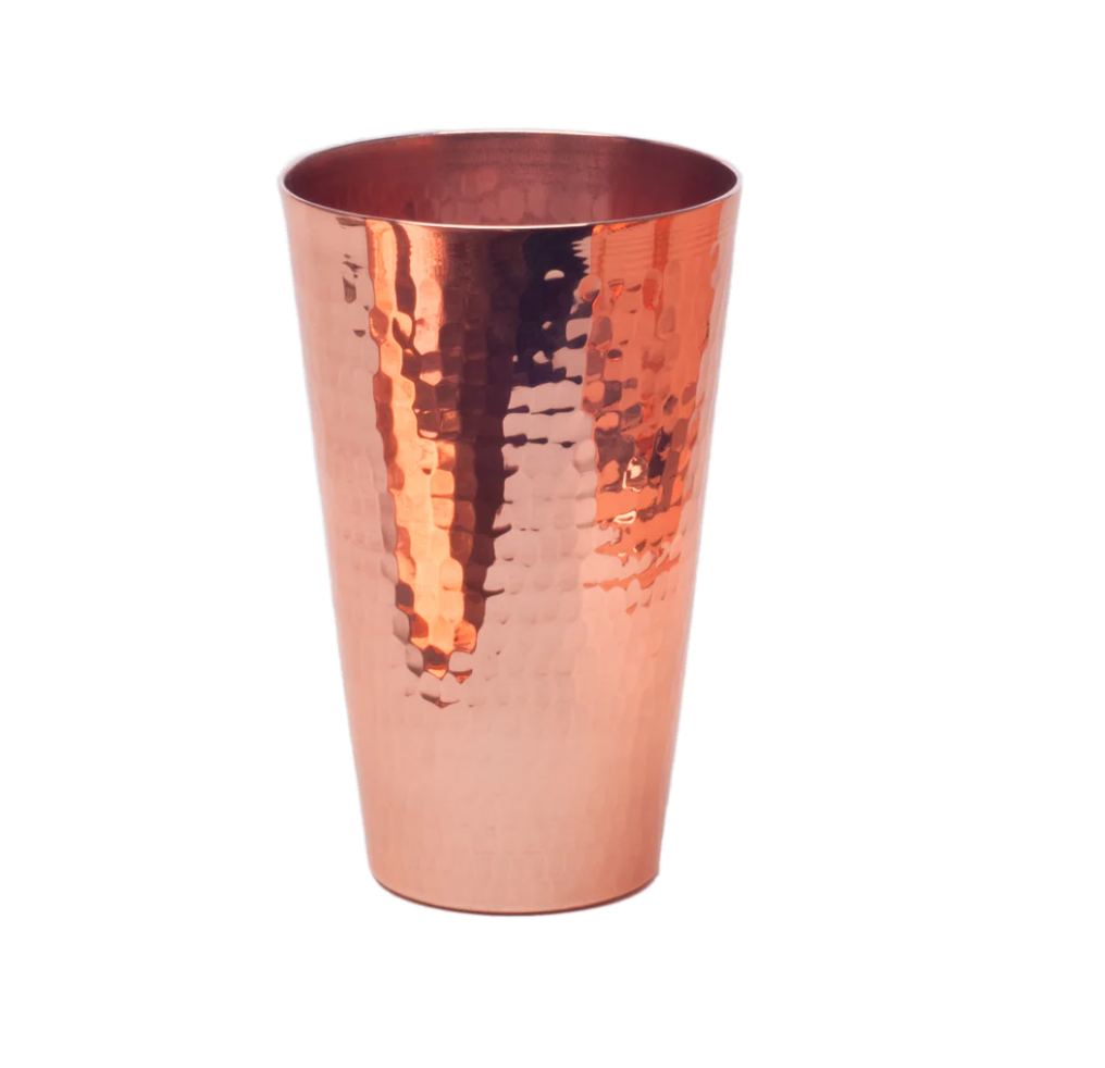 Copper Iced tea cup