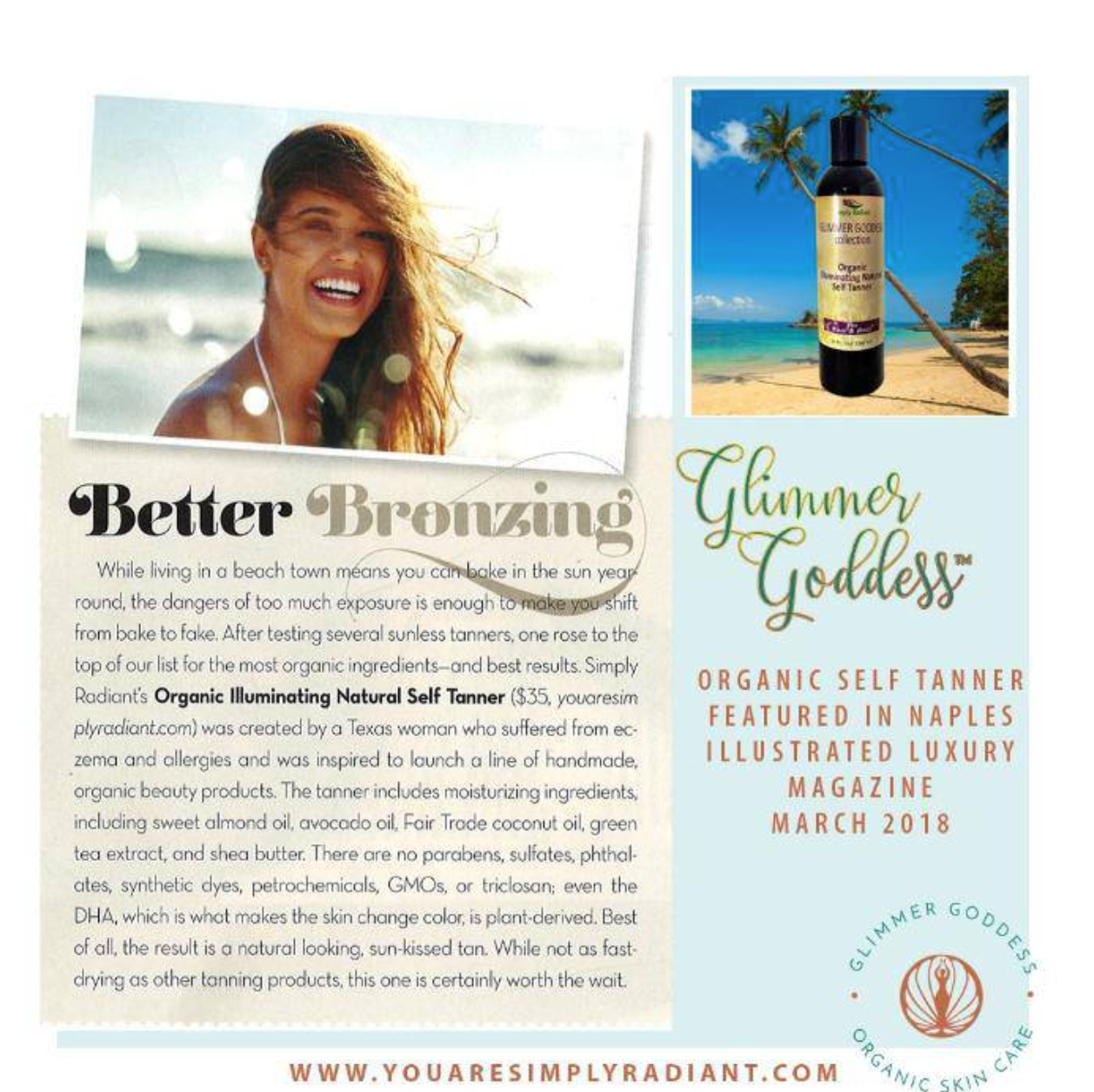Organic Self Tanning Lotion