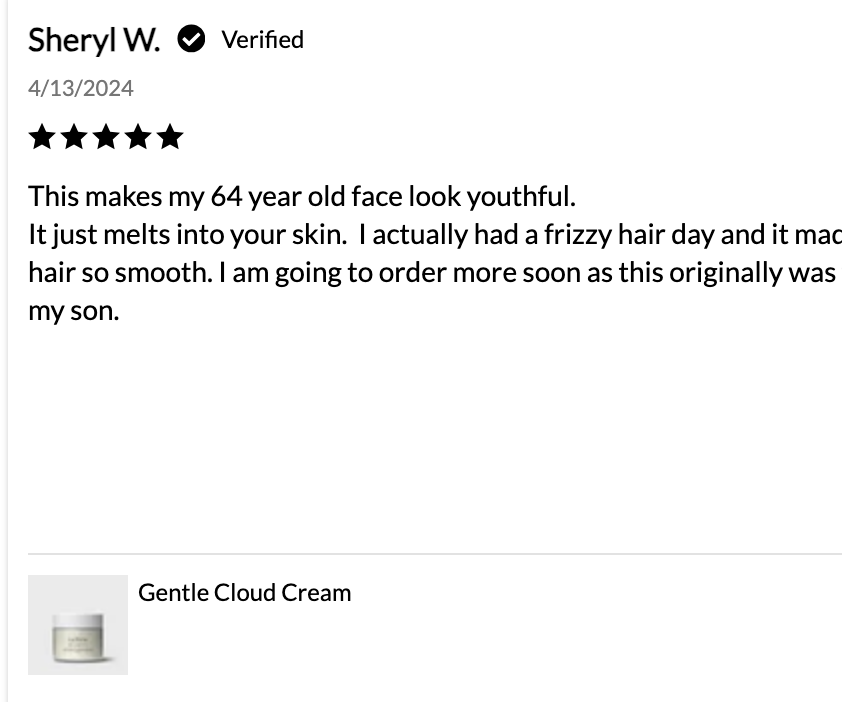 Gentle Cloud Cream