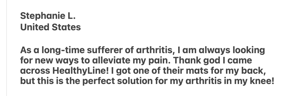 InfraRed and Gemstone Knee Pad