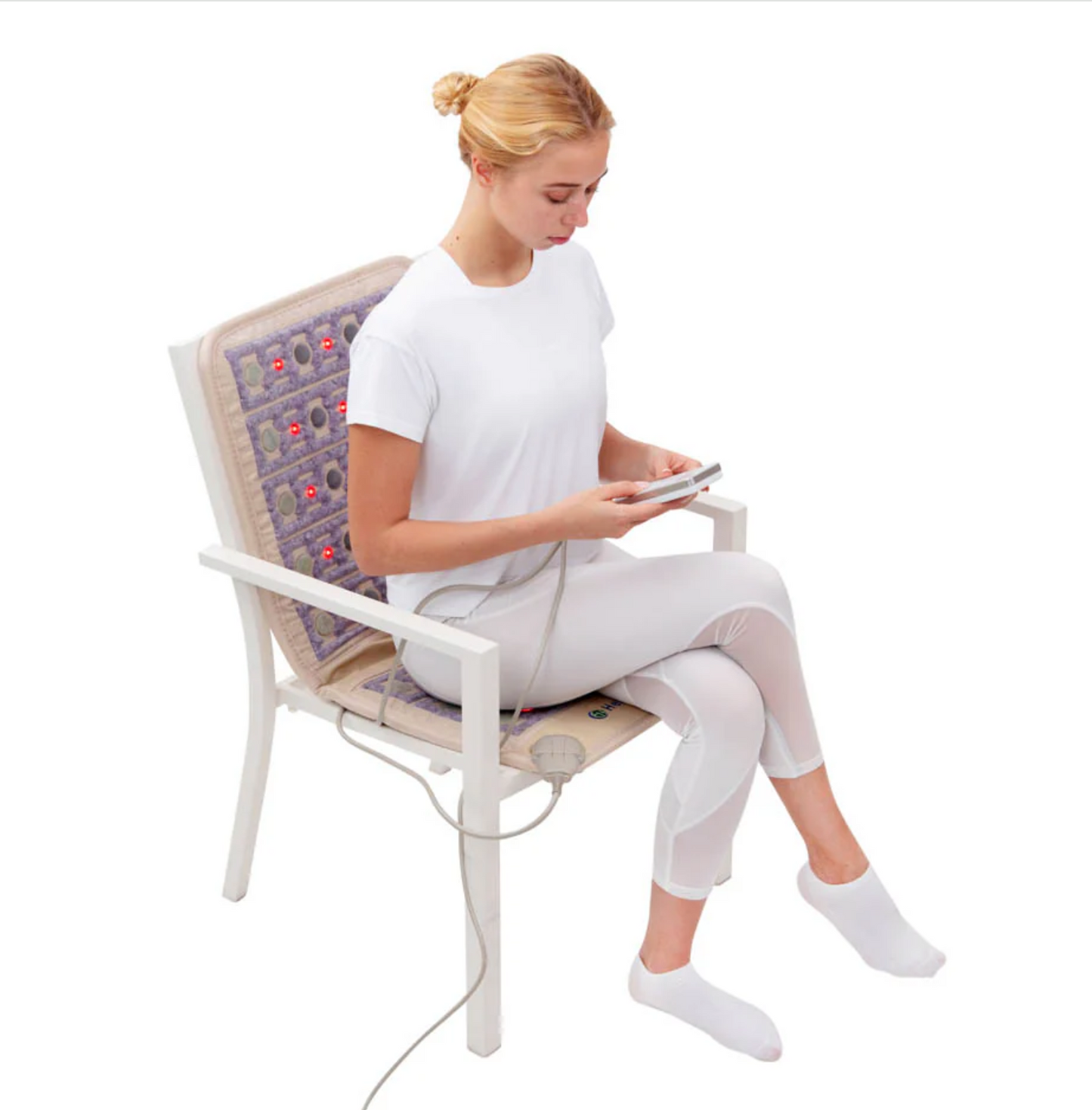 TAJ-MAT | Far Infrared, PEMF, & Photon Seat Pad 4018