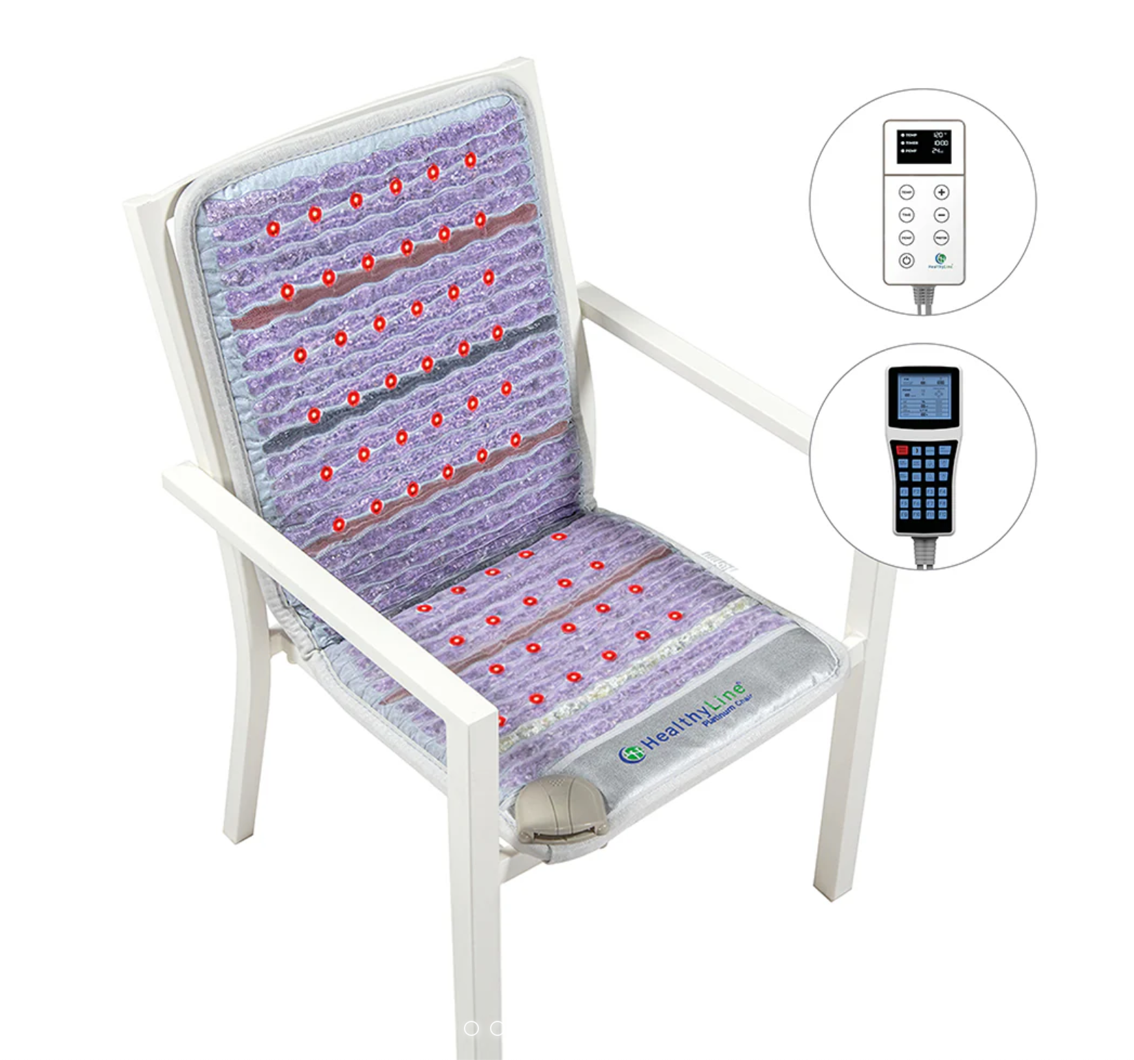HealthyLine Inframat Pro Mat Chair with PEMF and Photon Lights