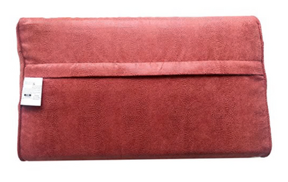 Soft Red Brown Infrared Amethyst Tourmaline Pillow