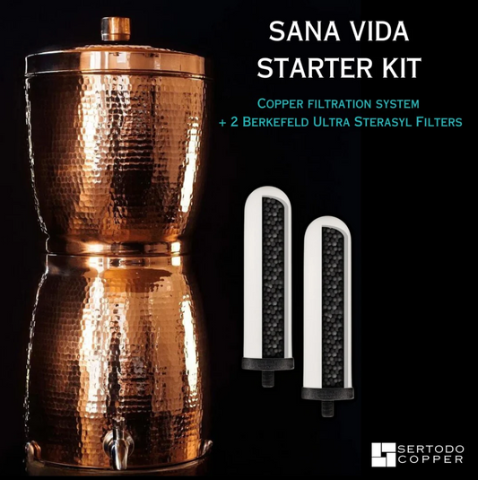 Sana Vida Copper Water Filtration System