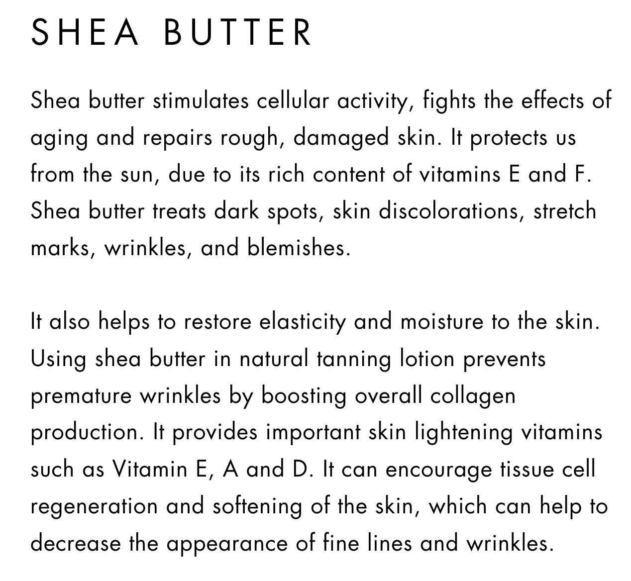 Organic DHA Free Self Tanner