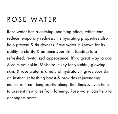 Organic Rose Water Citrus Twist Facial Toner