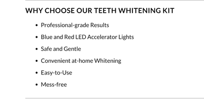 Evertone Teeth Whitening Kit